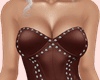 E* Brown Cowgirl Top