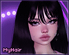 pamela + bangs black