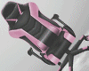 black&pink gaming chair