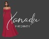 X MaternityGown HoliRed