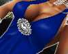 ^MQ^ Blue Wedding Dress
