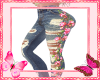 Roses Up Jeans