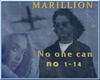 MARILLION  No one can