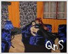QnS Blue Dragon Sofa