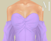 Lilac Shoulderless Top