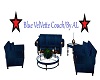 AL/Blue VelVette Couch