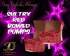 DD*SULTRY RED PUMPS