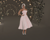 {F} Pink Garden Dress
