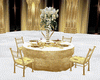 table mariage gold