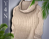 [Y4N] Beige neck  knit