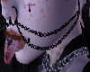 Black Ear/Nose Chain L