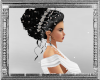W| Black Wedding Hair