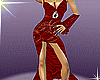 Belen sexy red dress