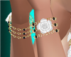 Dp Crystal Bracelets Wht