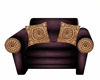 Purple Gold Chair