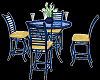Blue & Gold Table