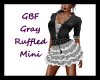 GBF~Gray Ruffled Mini