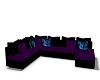 purple wolf couch
