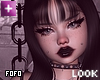 Goth Punk Star Edgy Doll (fofo fits)