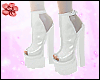 White  Plastic Boots