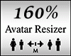 Avatar Scaler 160% Male