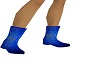 Blue lace boots