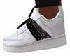 Black Bandana Sneakers
