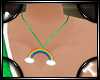 *T Rainbow Necklace