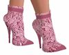 (DR) PINK LACE BOOTS