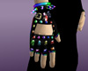 Rainbow Punk Gloves