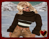 T♥ Brown Sweater Top