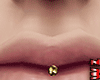 wz Piercing Lips Gold