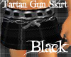 Tartan Gun Skirt Black