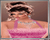 AXL  Glam Pink Fur Dress