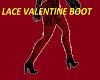 LACE VALENTINE BOOTS