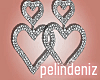 [P] Heart earrings