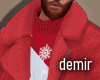 [D] Snow red fur coat