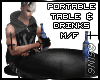 Portable Table&Drinks MF
