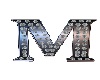 animated letter M