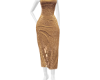 Golden dress with sparkl