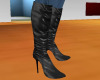 ~CA~Black Leather Boots