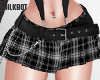 Mini Skirt Plaid + Belt