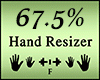 X♡A Hand Scaler 67.5%