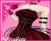 .:Miss Goth Ruby Gown:.