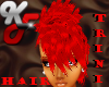 !KF!  Red Mohawk-HAIR