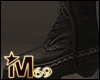 M69 Black Biker Boots