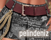 [P] Cara black skirt