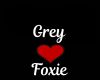 Grey-Foxie Necklace/M