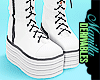 ! Anime White Boots