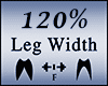 Leg Thigh Scaler %120